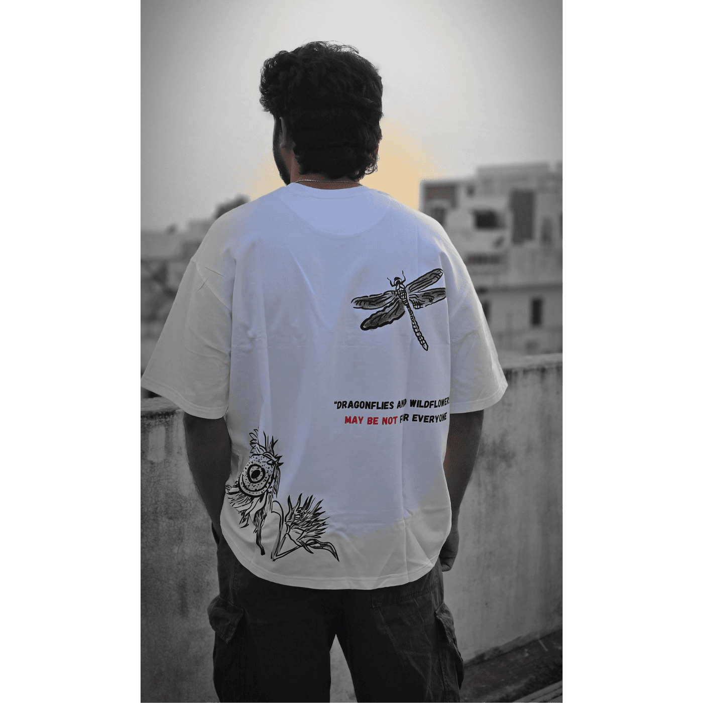 Wild Flower T-Shirt – May Be Not (alternate view)